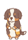 bernese-mountain-pup