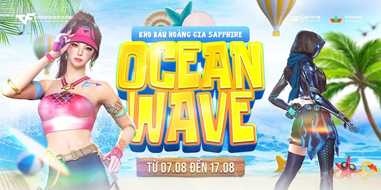 Đột Kích ra mắt Kho Báu Hoàng Gia Sapphire Ocean Wave