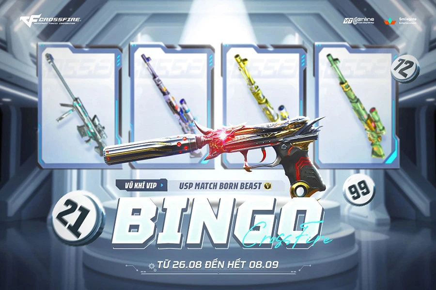 Đột Kích đưa Bingo trở lại với phần thưởng hấp dẫn hơn