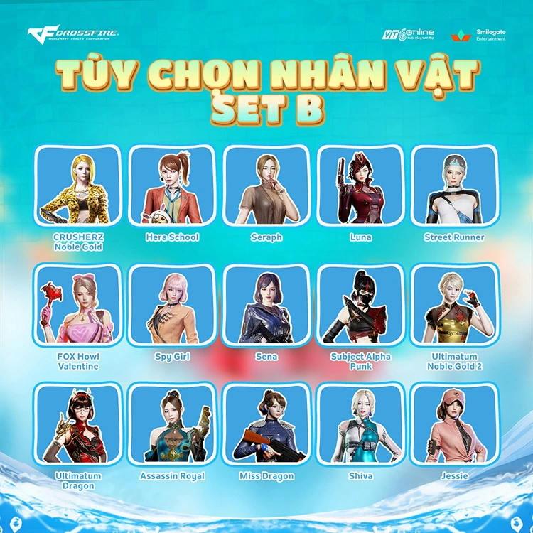 QCMM Sưu tầm nhân vật B
