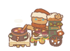 gingerbread-man-bar-cart