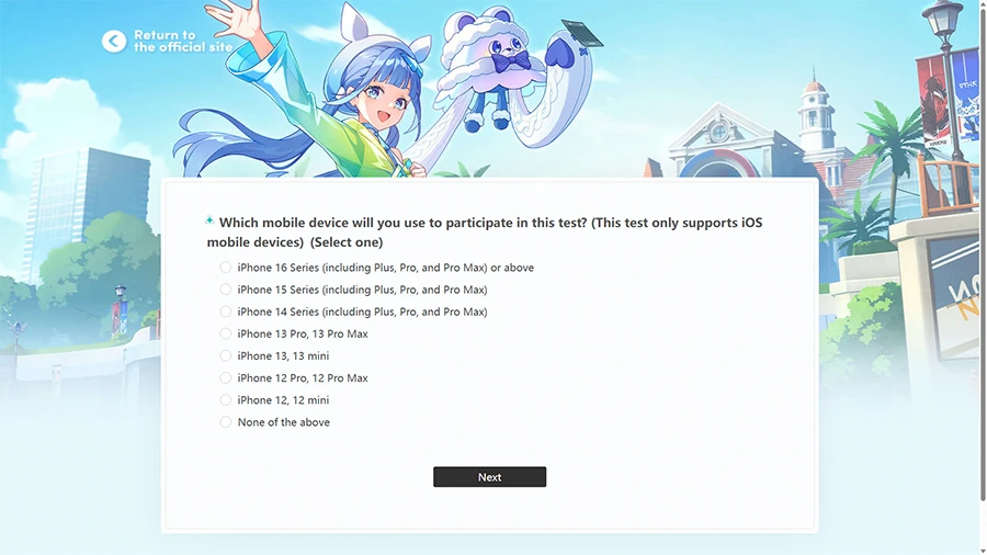 Honkai: Nexus Anima tuyển người tham gia thử nghiệm