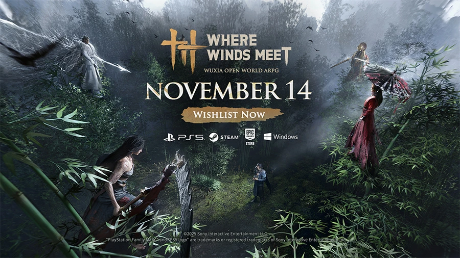 Where Winds Meet ra mắt toàn cầu vào ngày 14/11