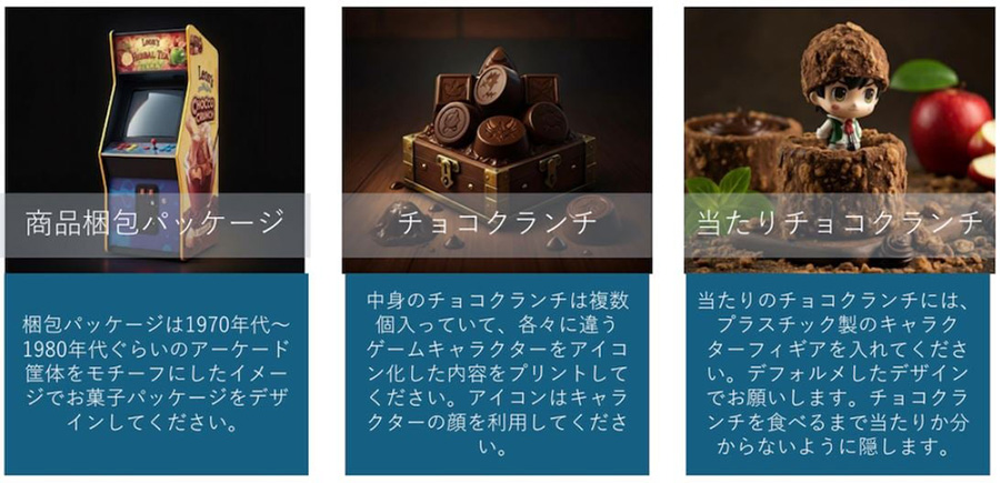 Các prompt mẫu tạo hình ảnh từ Capcom.