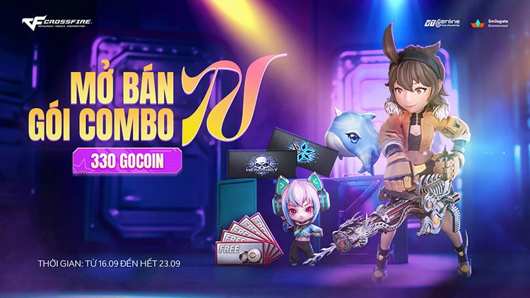 Crossfire ra mắt QCMM Battle và Combo N 330 GoCoin