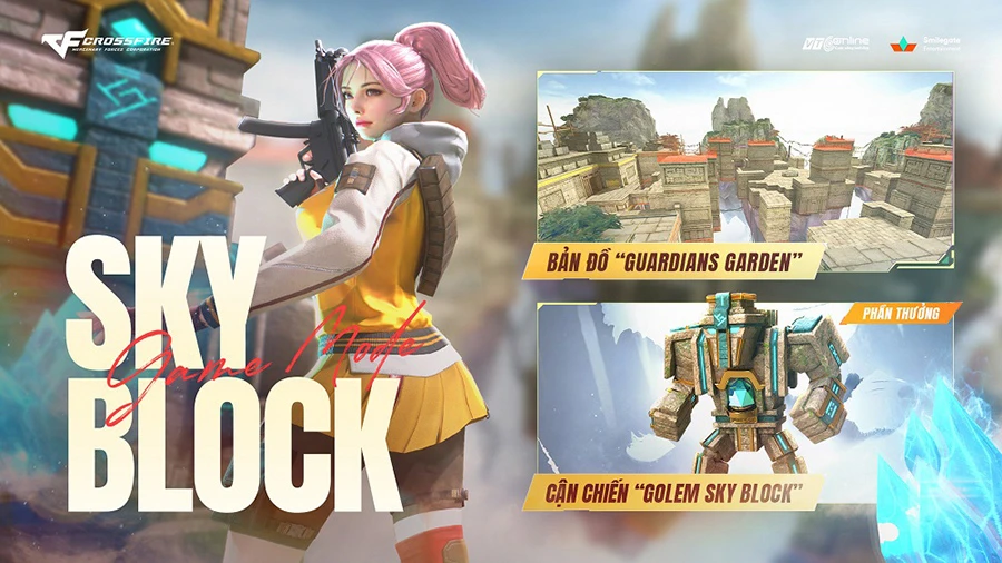 Chế độ chơi mới Sky Block