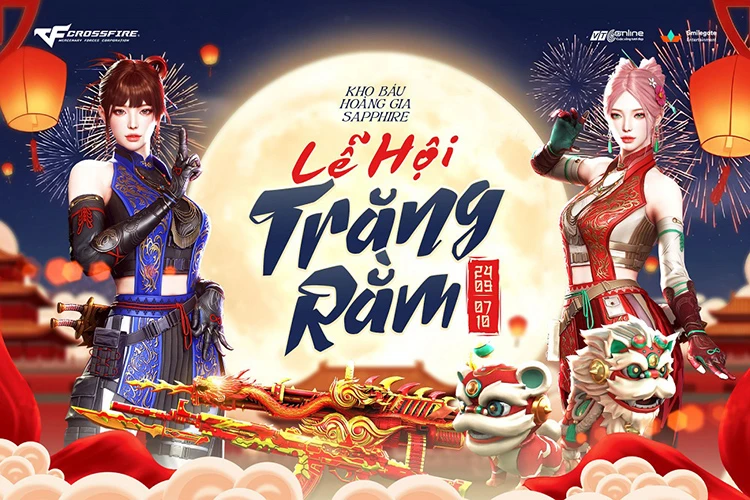 Crossfire ra mắt Kho Báu Hoàng Gia Lễ Hội Trăng Rằm
