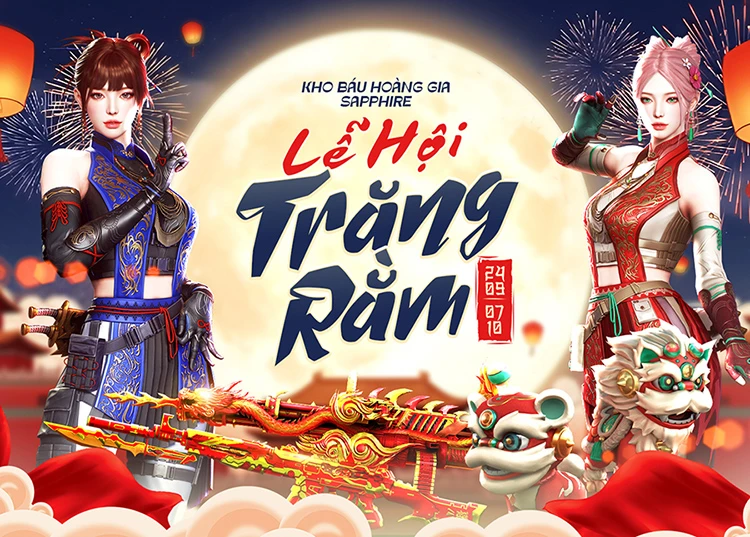 Crossfire ra mắt Kho Báu Hoàng Gia Lễ Hội Trăng Rằm