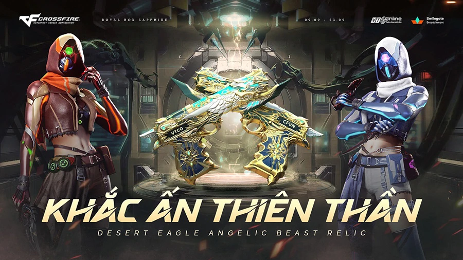 Desert Eagle-Angelic Beast Relic vào Khắc Ấn Thiên Thần