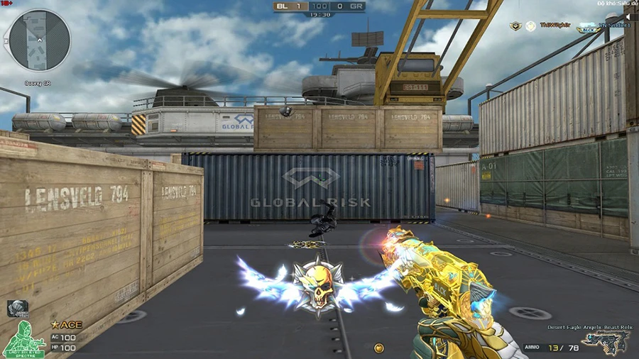 Desert Eagle-Angelic Beast Relic vào Khắc Ấn Thiên Thần