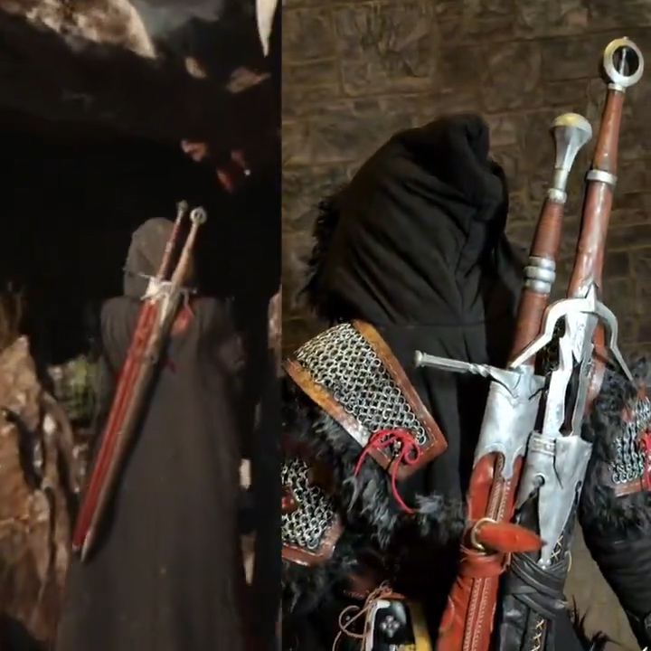 Cosplayer tái hiện hoàn hảo cảnh demo của The Witcher 4