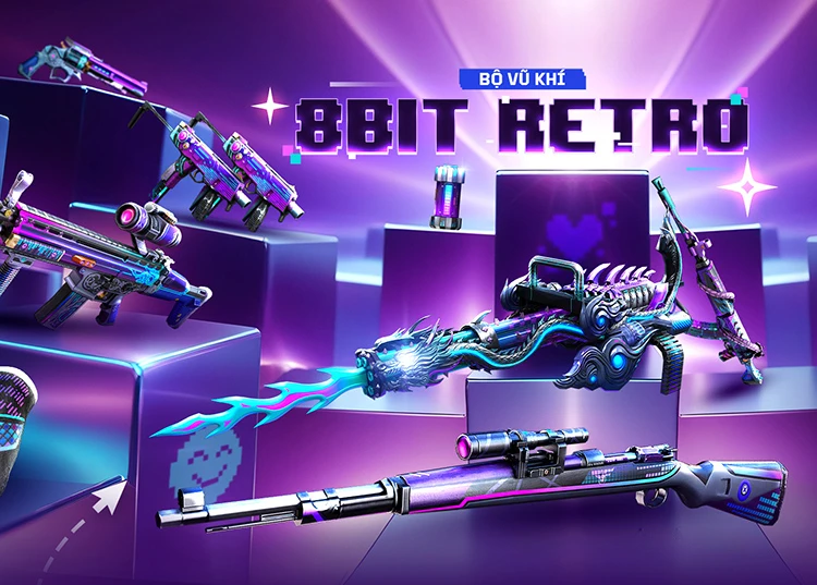 vũ khí 8-bit Retro của Crossfire