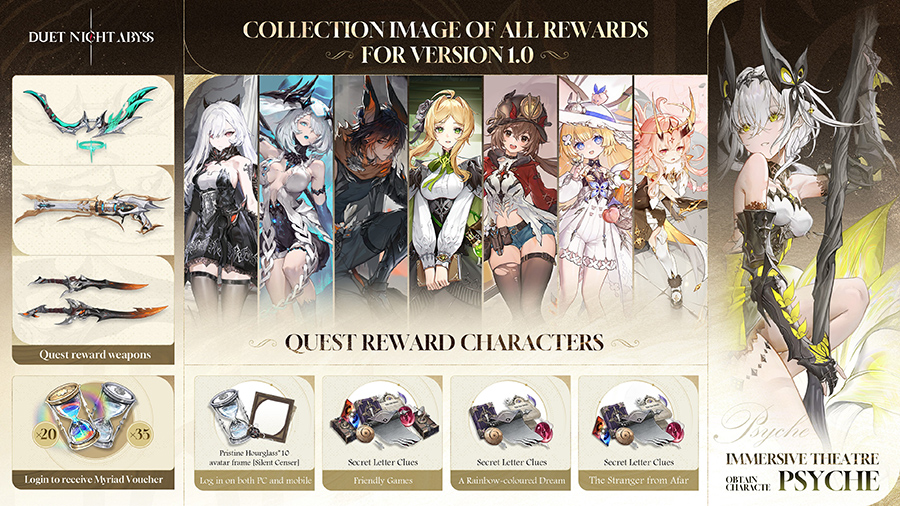 Duet Night Abyss bỏ gacha, ra mắt miễn phí vào 28/10