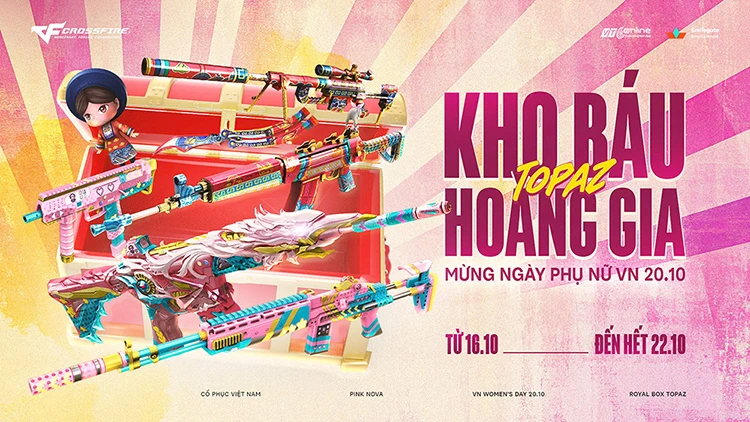 Kho Báu Hoàng Gia Topaz Women’s Day
