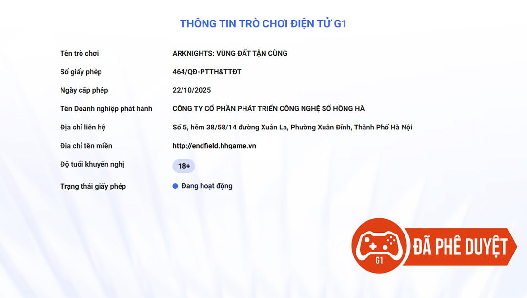Arknights: Endfield sẽ có phiên bản tiếng Việt