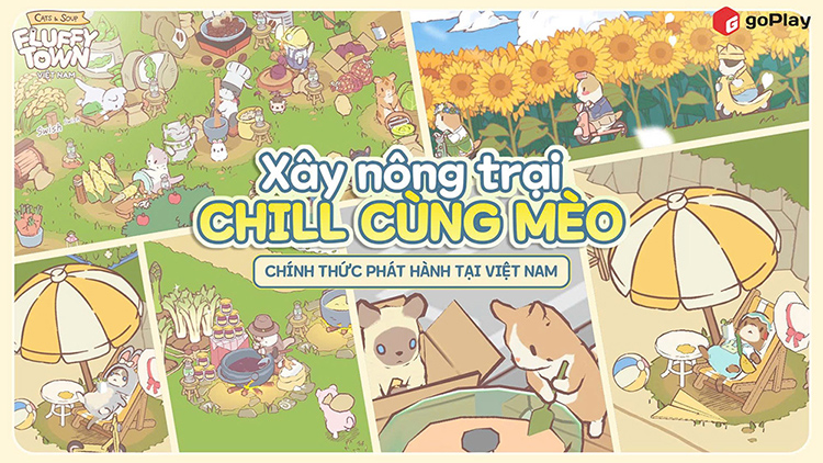 Cats & Soup: Fluffy Town sắp ra mắt tại Việt Nam