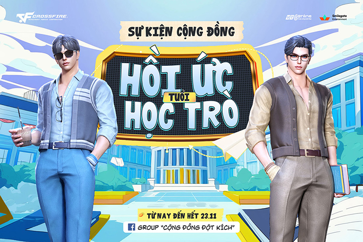 CrossFire phát động cuộc thi kể hồi ức tuổi học trò