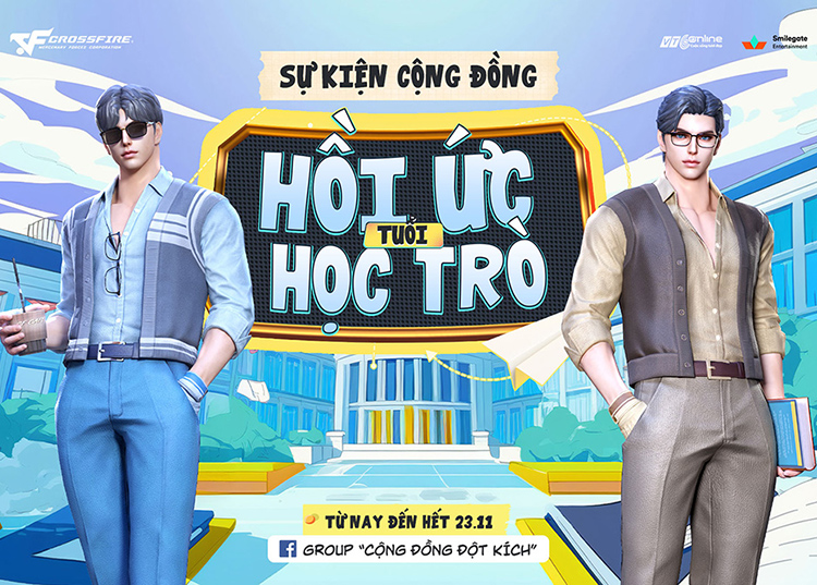 CrossFire phát động cuộc thi kể hồi ức tuổi học trò