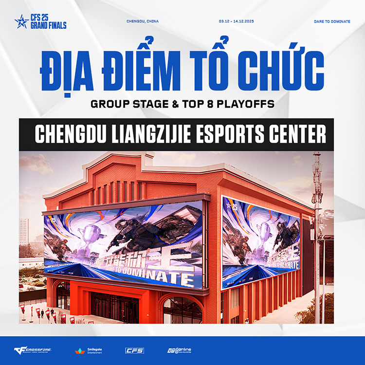 CFS 2025 Grand Finals khởi tranh vào ngày 03/12