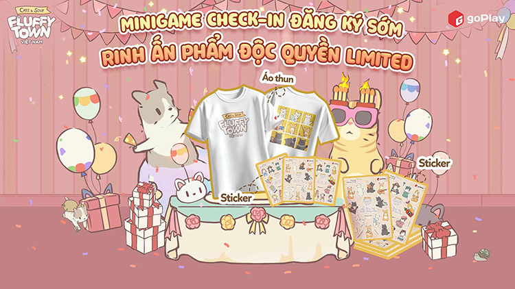 Check-in đăng ký sớm - Rinh ấn phẩm độc quyền