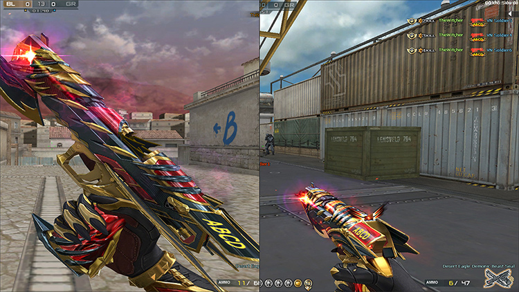 Kho Báu Hoàng Gia Sapphire Desert Eagle Demonic Beast Seal