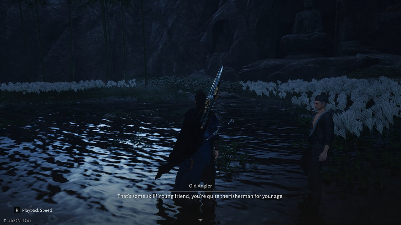 Thi câu thắng ông già ở gần Kilnfire Ridge để nhận mảnh bản đồ thứ hai