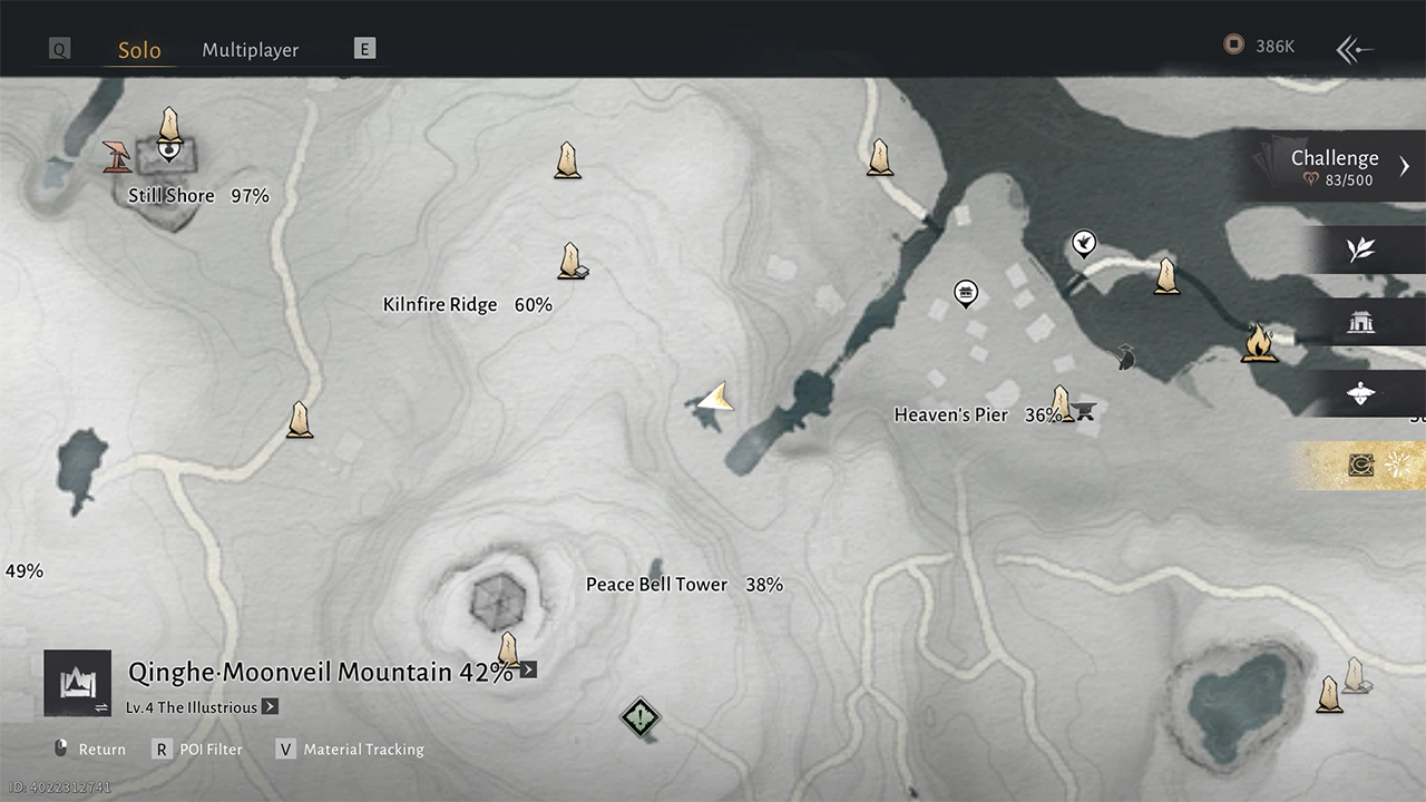 Thi câu thắng ông già ở gần Kilnfire Ridge để nhận mảnh bản đồ thứ hai