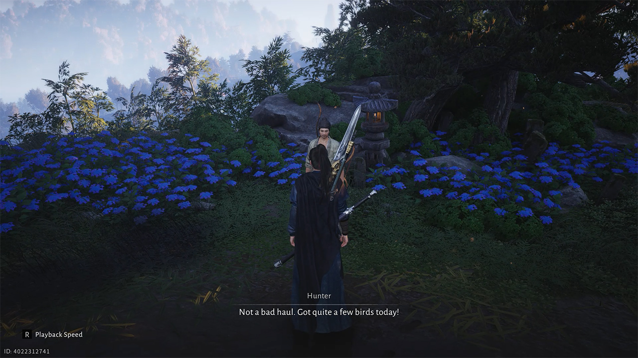 Thi bắn chim thắng Hunter ở gần Bamboo Abode để nhận gợi ý cuối cùng