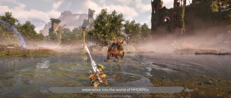 Horizon Steel Frontiers là Horizon MMO của Sony và NCSoft