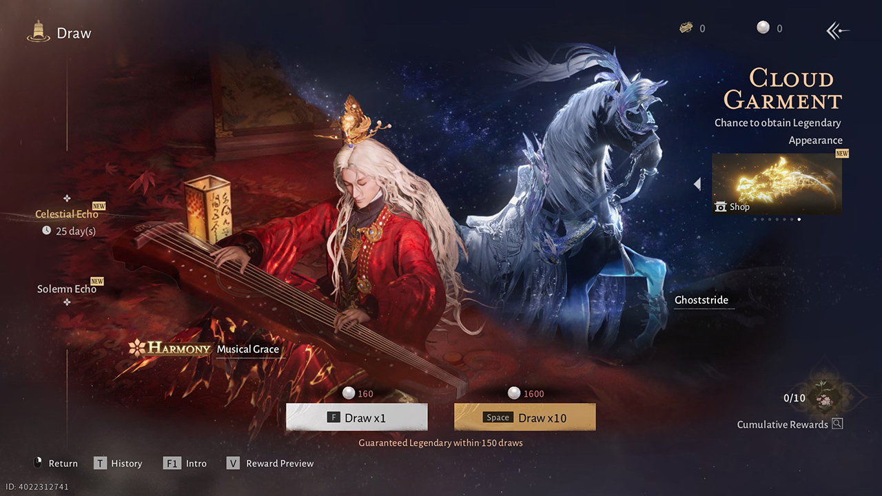 Nhận vật phẩm ngoại trang qua hệ thống gacha