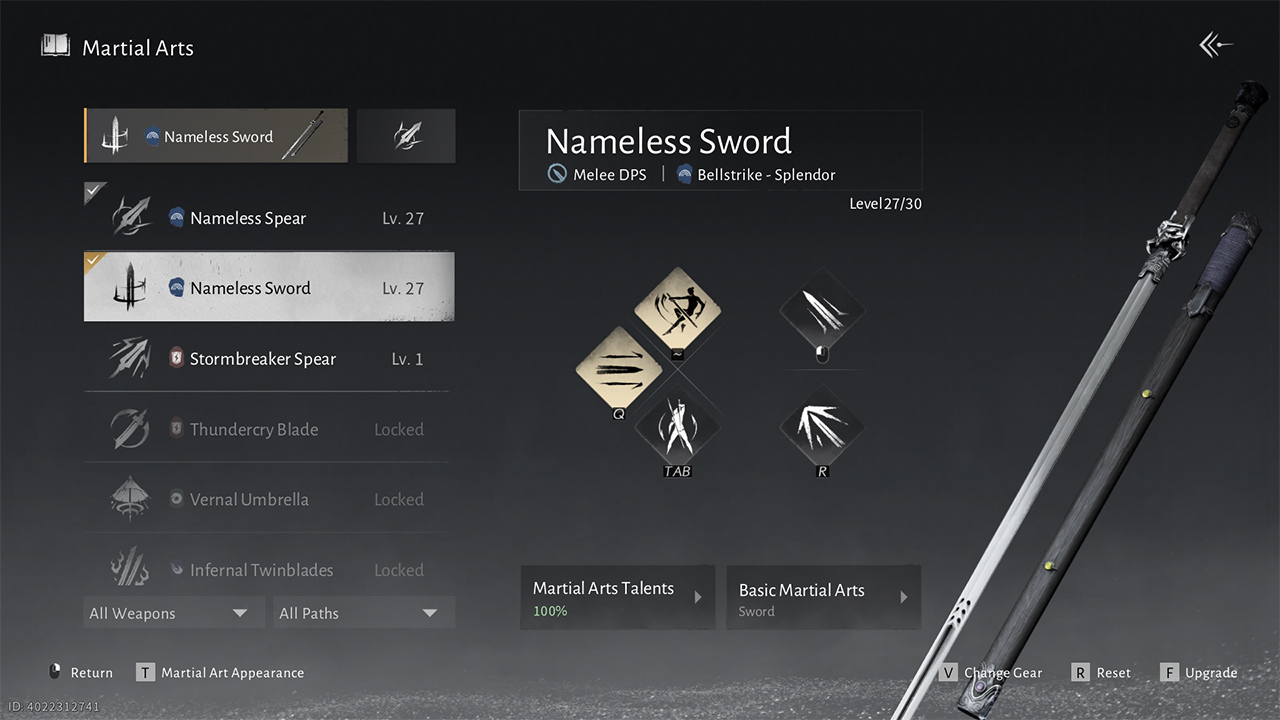 Mở khóa các loại kỹ năng khác nhau trong game