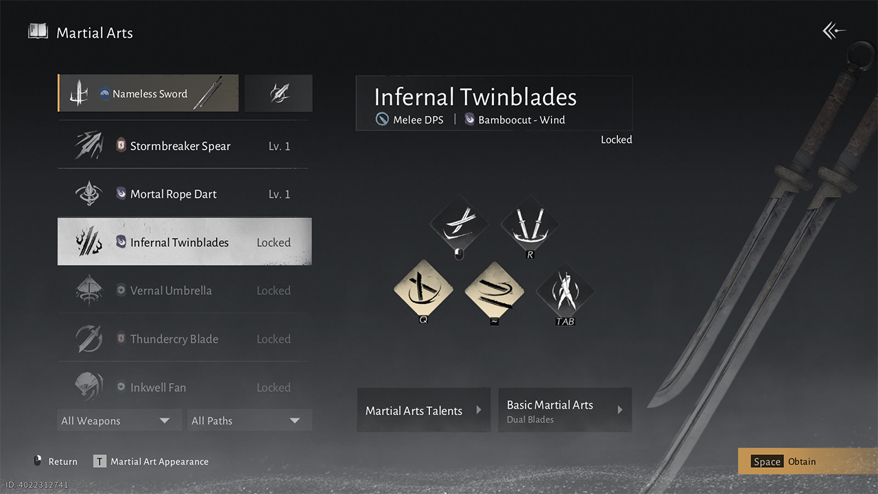 Infernal Twinblades