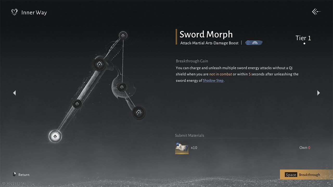 Nâng cấp Inner Way