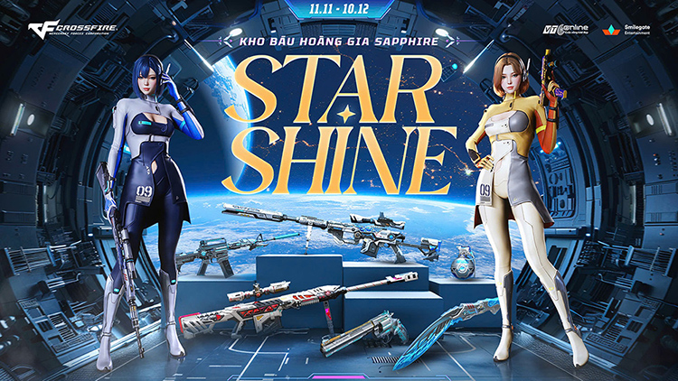 CrossFire ra mắt Kho Báu Hoàng Gia phong cách vũ trụ