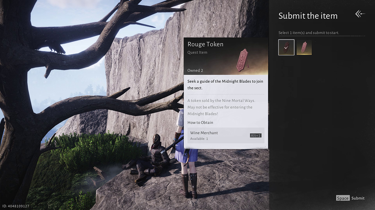 Tuyến nhiệm vụ của Midnight Blades