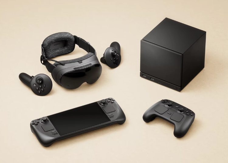 Valve công bố máy chơi game, tai nghe VR và tay cầm Steam mới