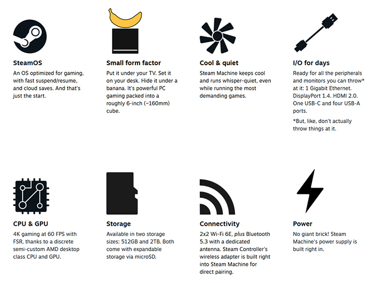 Steam Machine mới khó đạt 4K/60 fps như quảng cáo