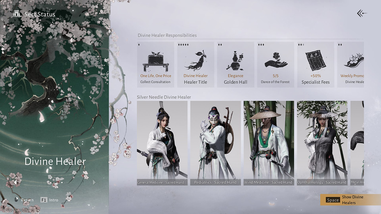 Tất cả thành viên của Silver Needle đều có thể tham gia bầu chọn Divine Healer hàng tuần