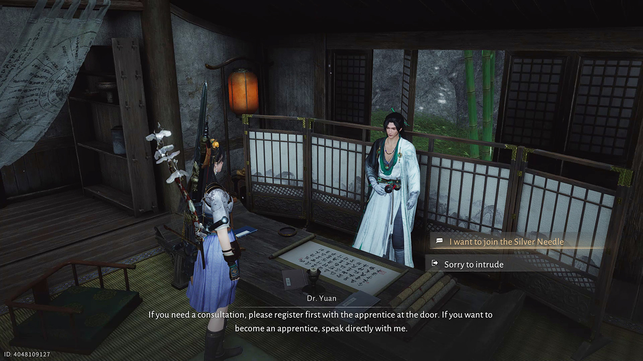 Đến Sage's Knoll, nói chuyện với Dr. Yuan