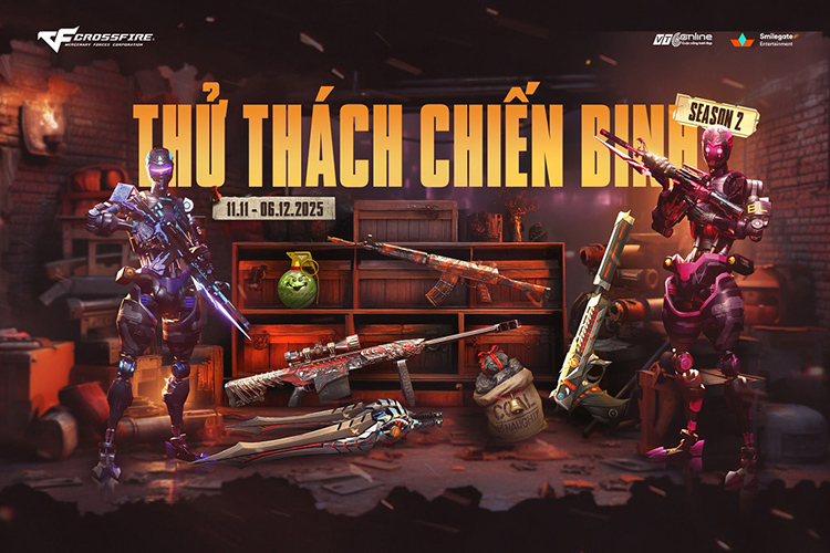 CrossFire mở sự kiện Thử Thách Chiến Binh Season 2