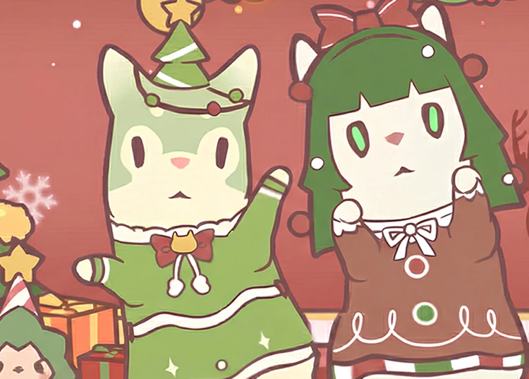 Cats & Soup: Fluffy Town đón Giáng sinh với trang phục mới