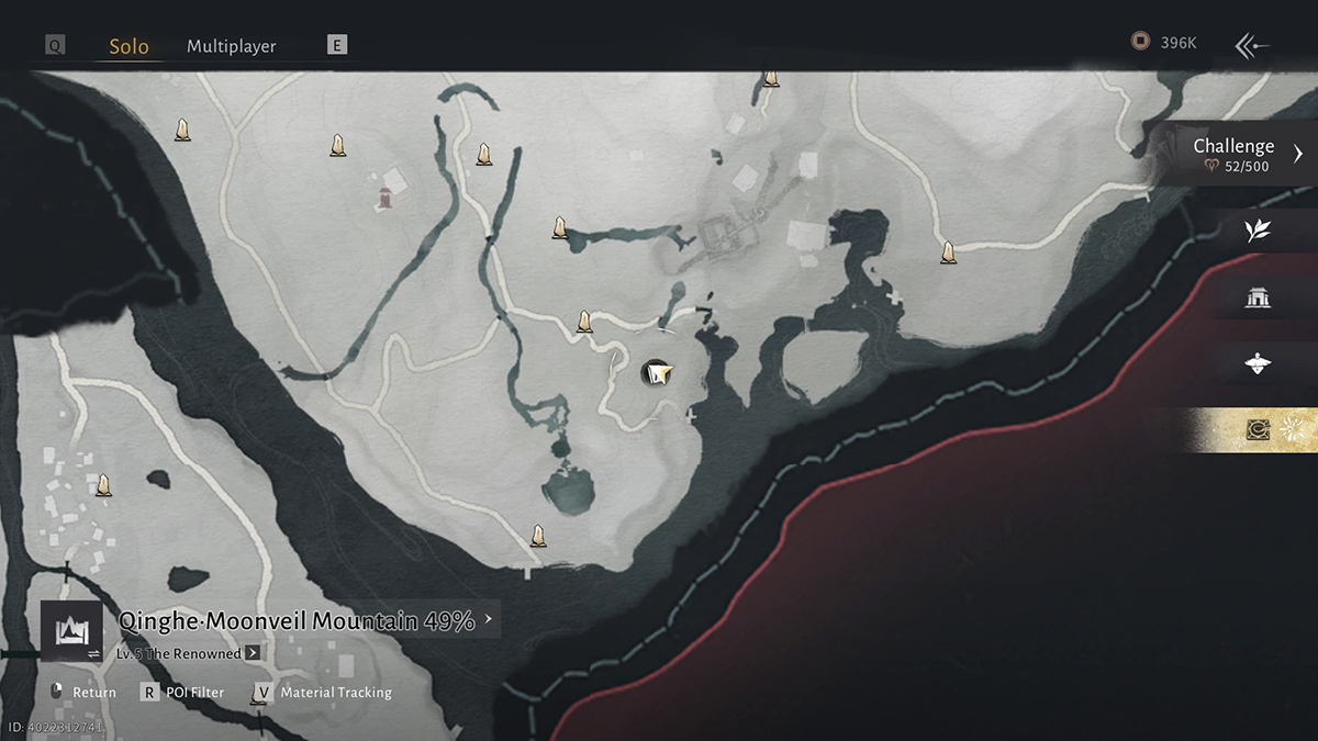 Di chuyển đến thánh địa của Cô Vân (Lone Cloud)