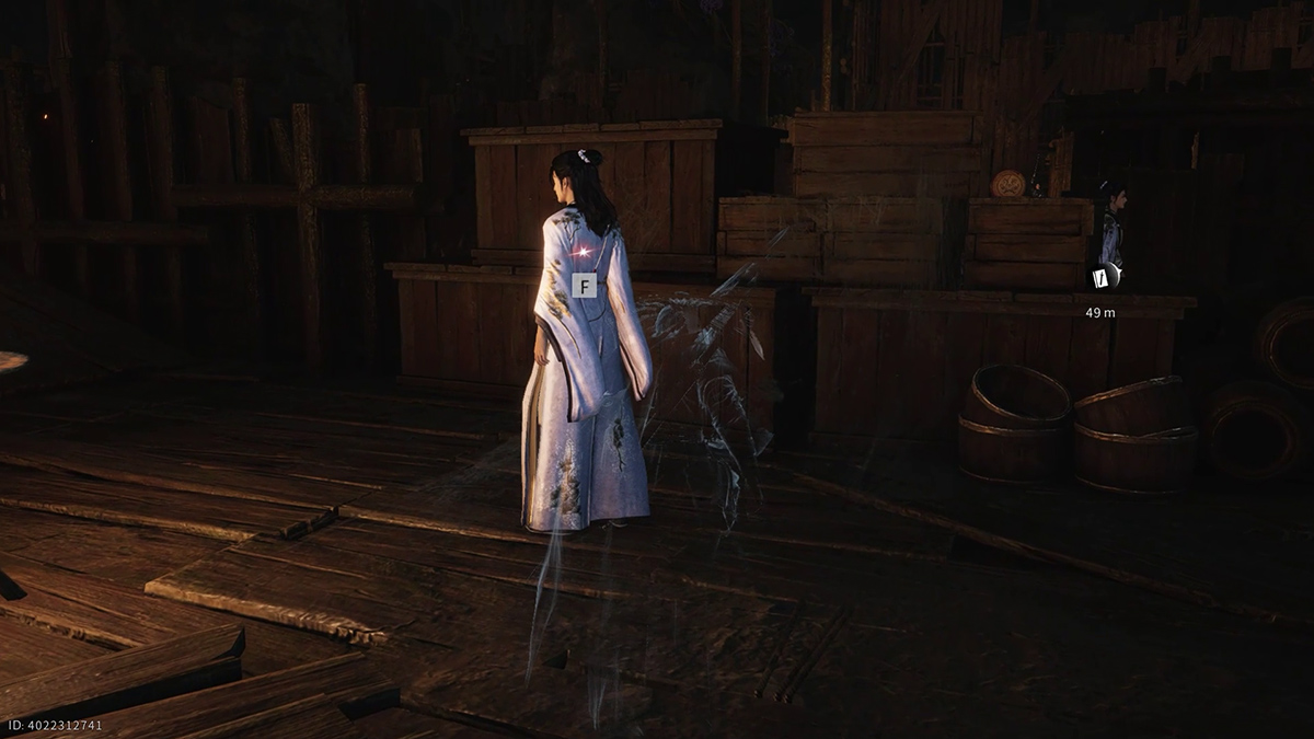 Di chuyển vào bên trong, hạ gục đệ tử Cô Vân đang tuần tra ở vòng ngoài