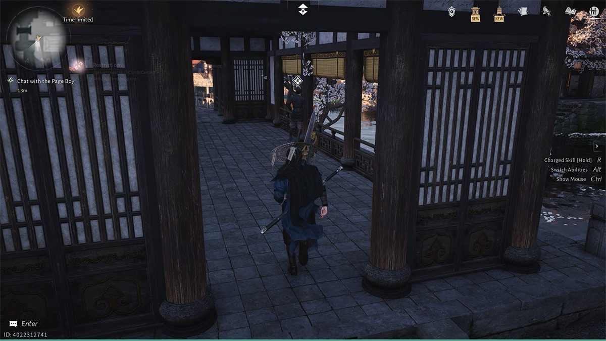 Nói chuyện với Wang Ping'an trong tòa nhà ở cạnh kênh