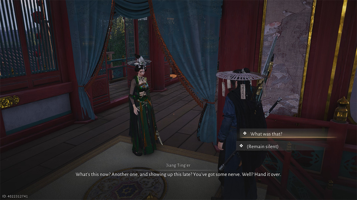 Đi vào tòa nhà lớn và đi lên tầng trên nói chuyện với Jiang Ting'Er