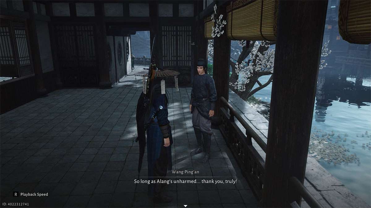 Quay trở lại nói chuyện với Wang Ping'an để kết thúc nhiệm vụ