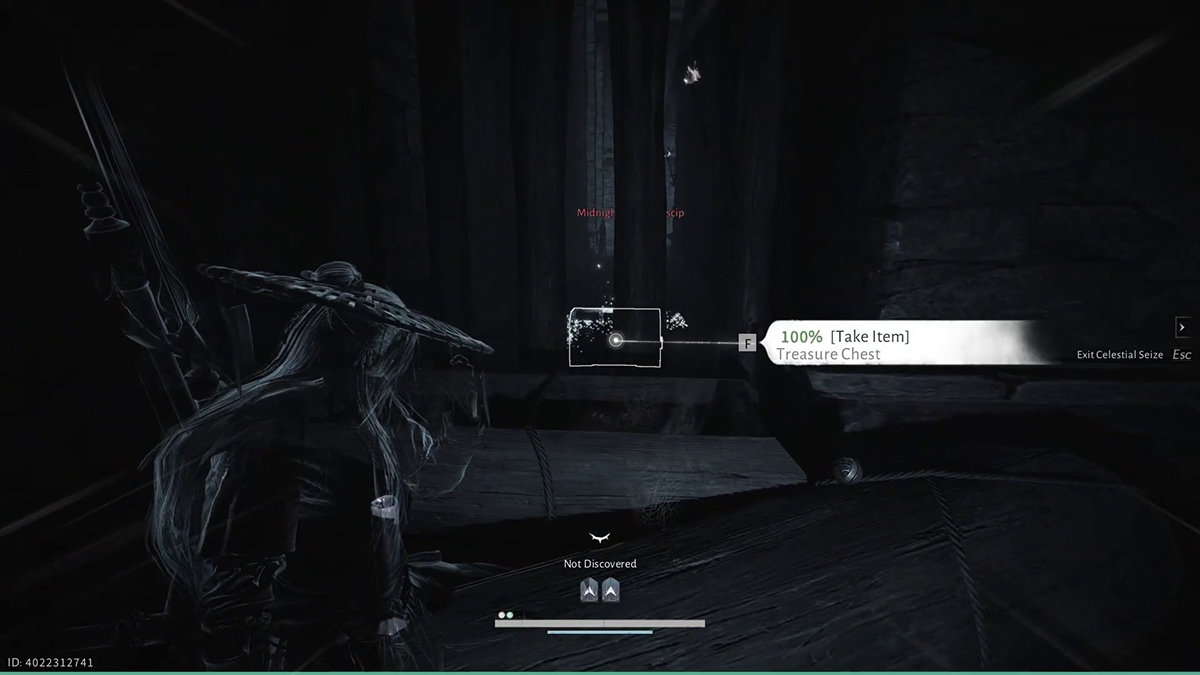 Dùng Celestial Seize để mở rương