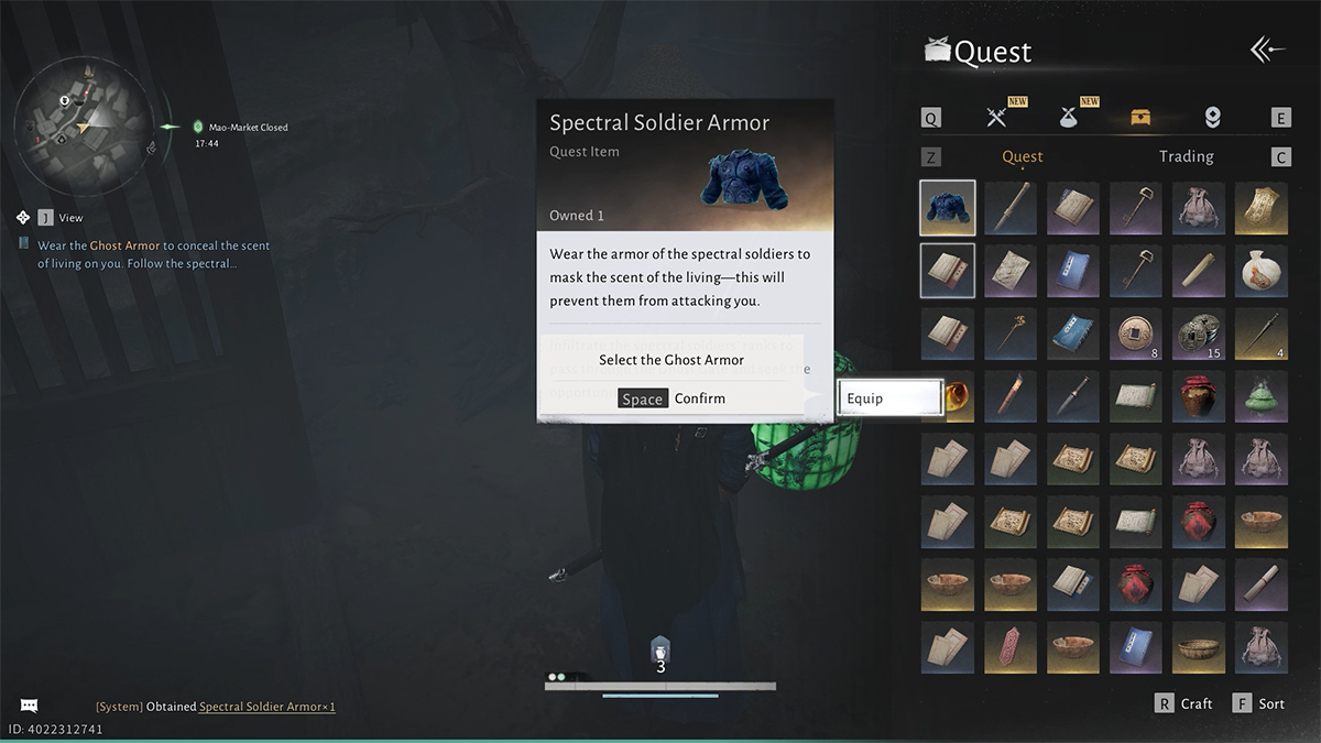 Spectral Soldier Armor