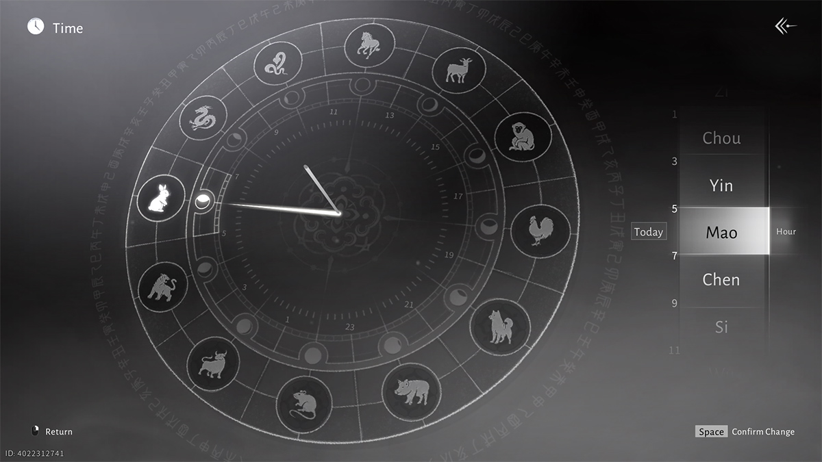 Đặt thời gian về giờ Mao