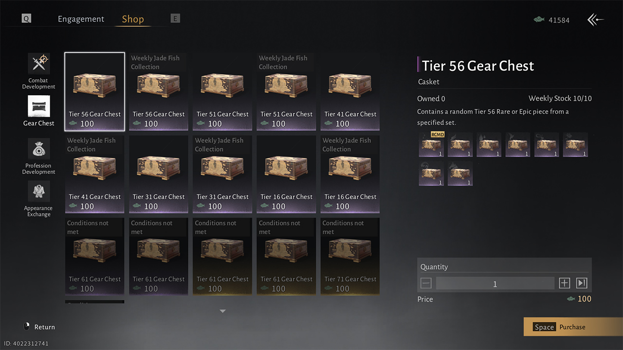 Cách nhận trang bị